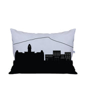 Morgantown WV (West Virginia University) Skyline Lumbar Pillow