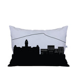 Morgantown WV (West Virginia University) Skyline Lumbar Pillow
