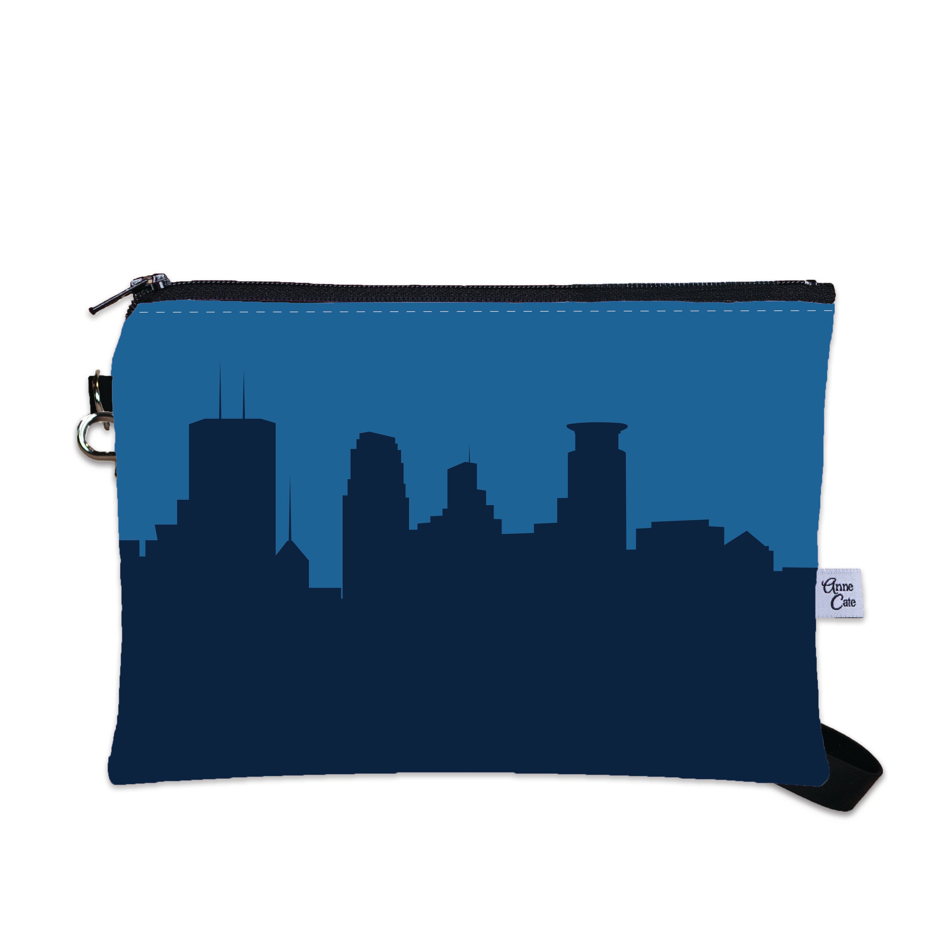 Basketball Arena Skyline Game Day Wristlet