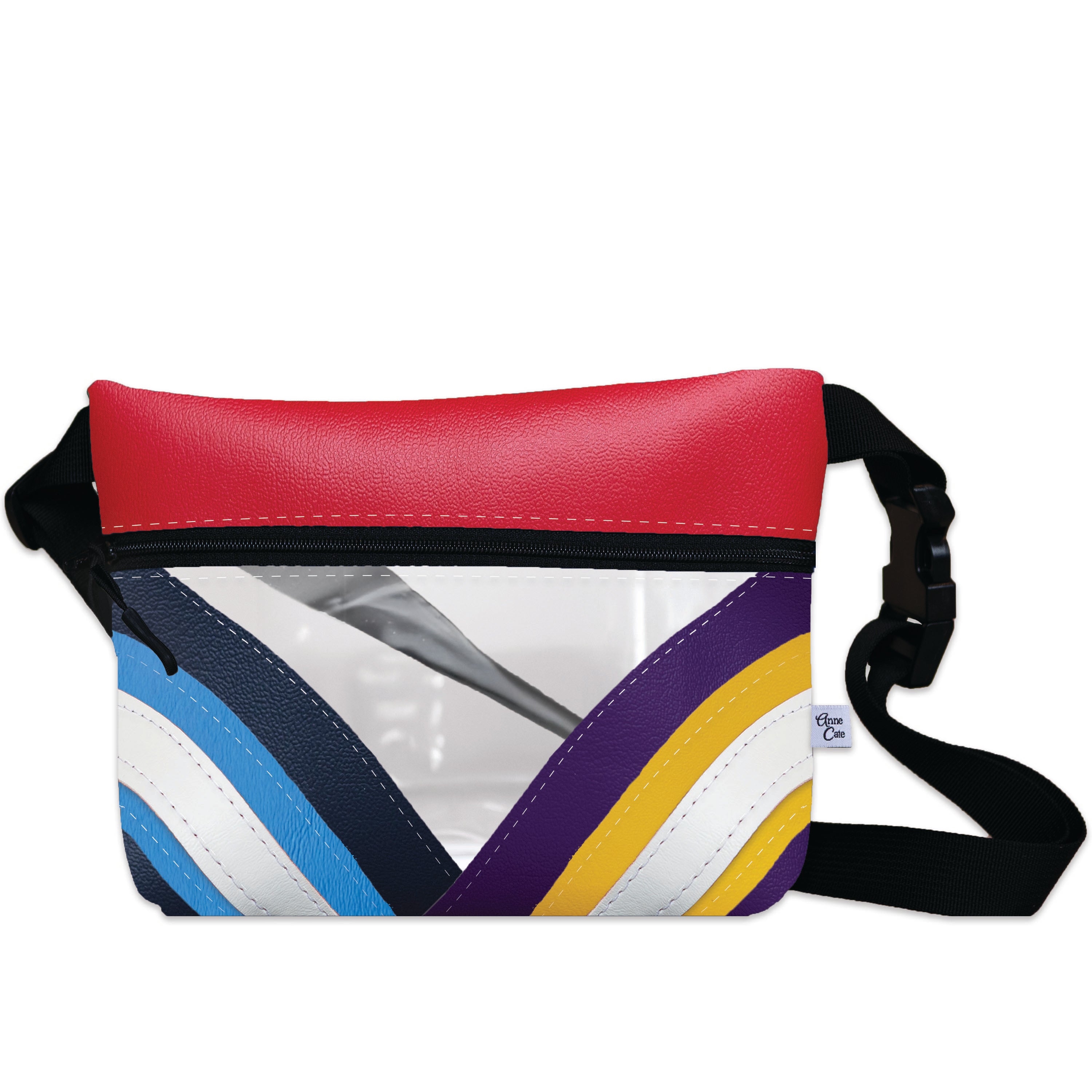 City League Clear Stripe Game Day Fanny Pack