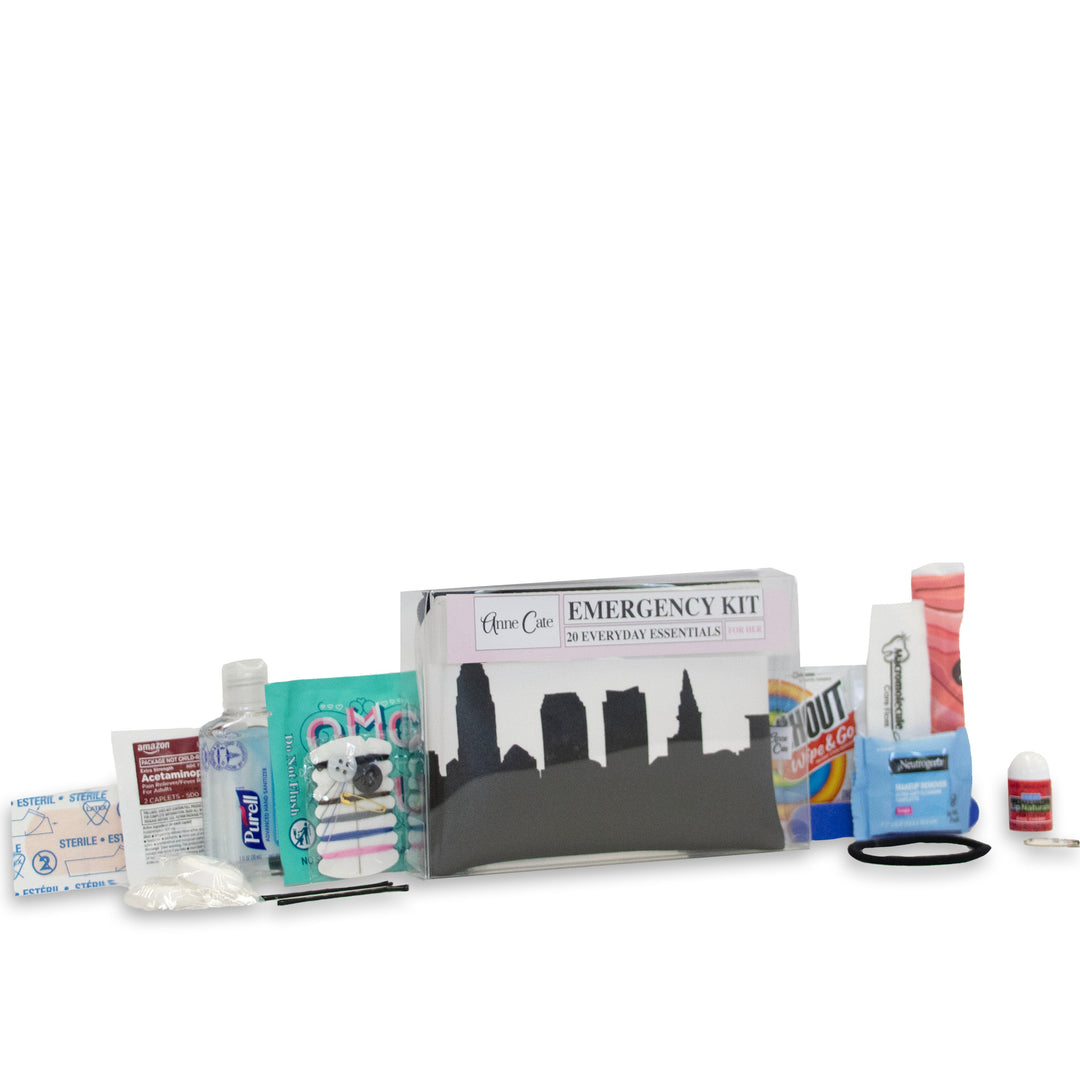 Fort Wayne IN Skyline Mini Wallet Emergency Kit - For Her