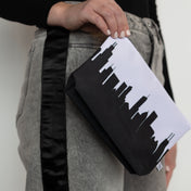 Akron OH Skyline Cosmetic Makeup Bag