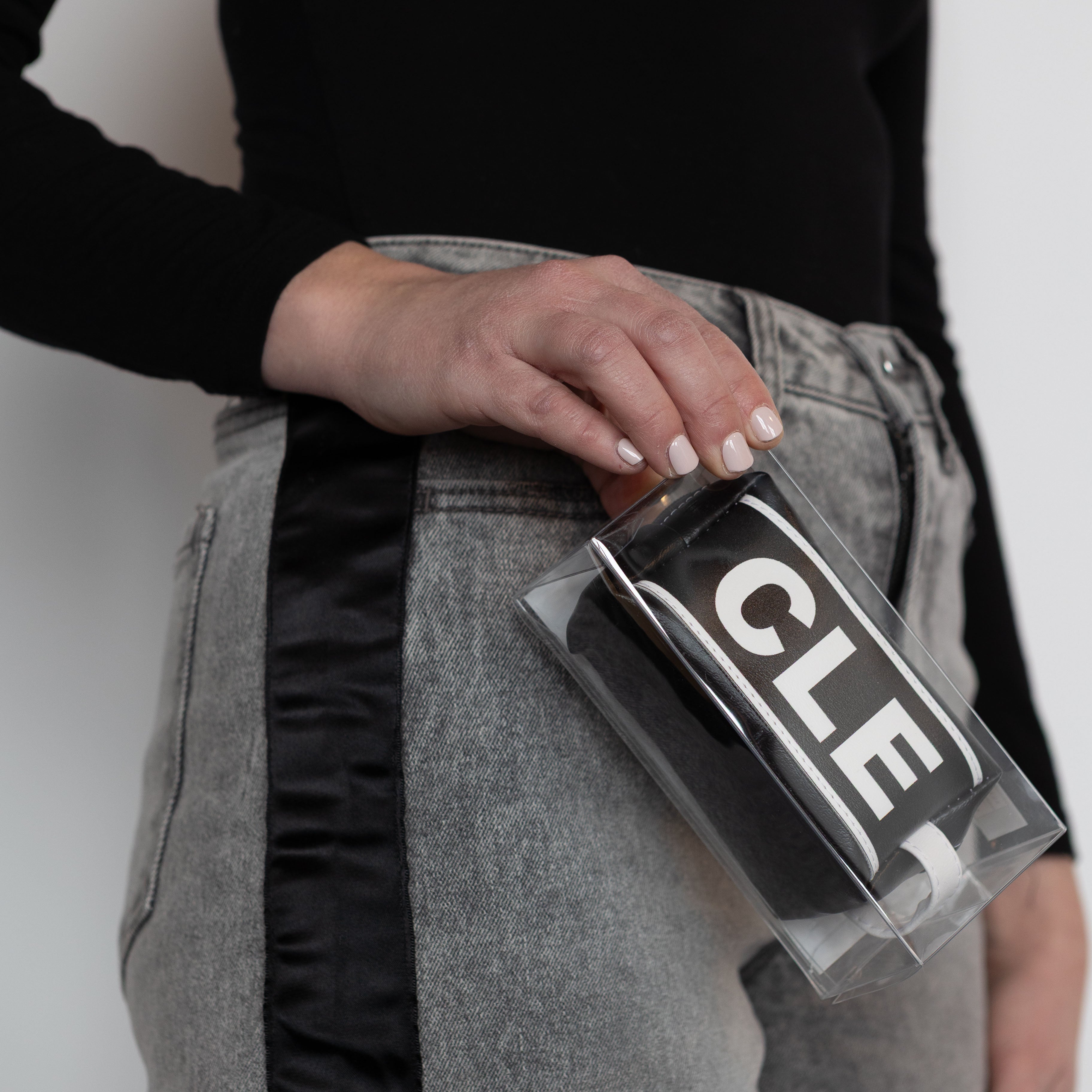 City Abbreviation Keychain Pouch - Anne Cate - Golf Bag, Airpods Case, Gifts for Him