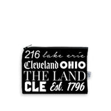 Limited Edition "Best of Cleveland" Handmade Canvas Mini Purse