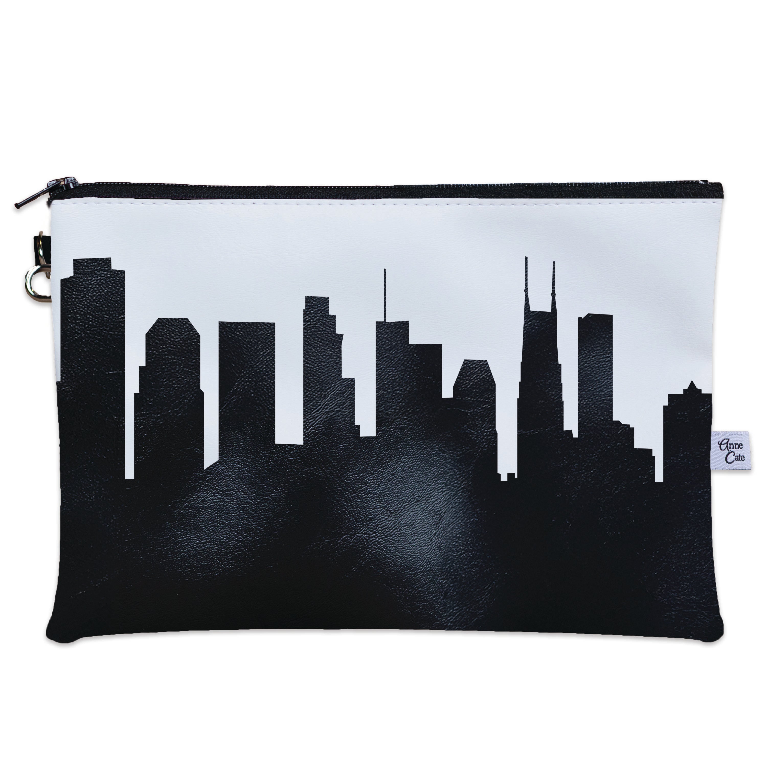 Nashville TN Skyline Wristlet Clutch Purse