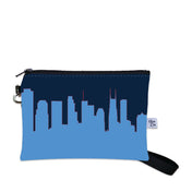 Football Stadium Skyline Game Day Wristlet