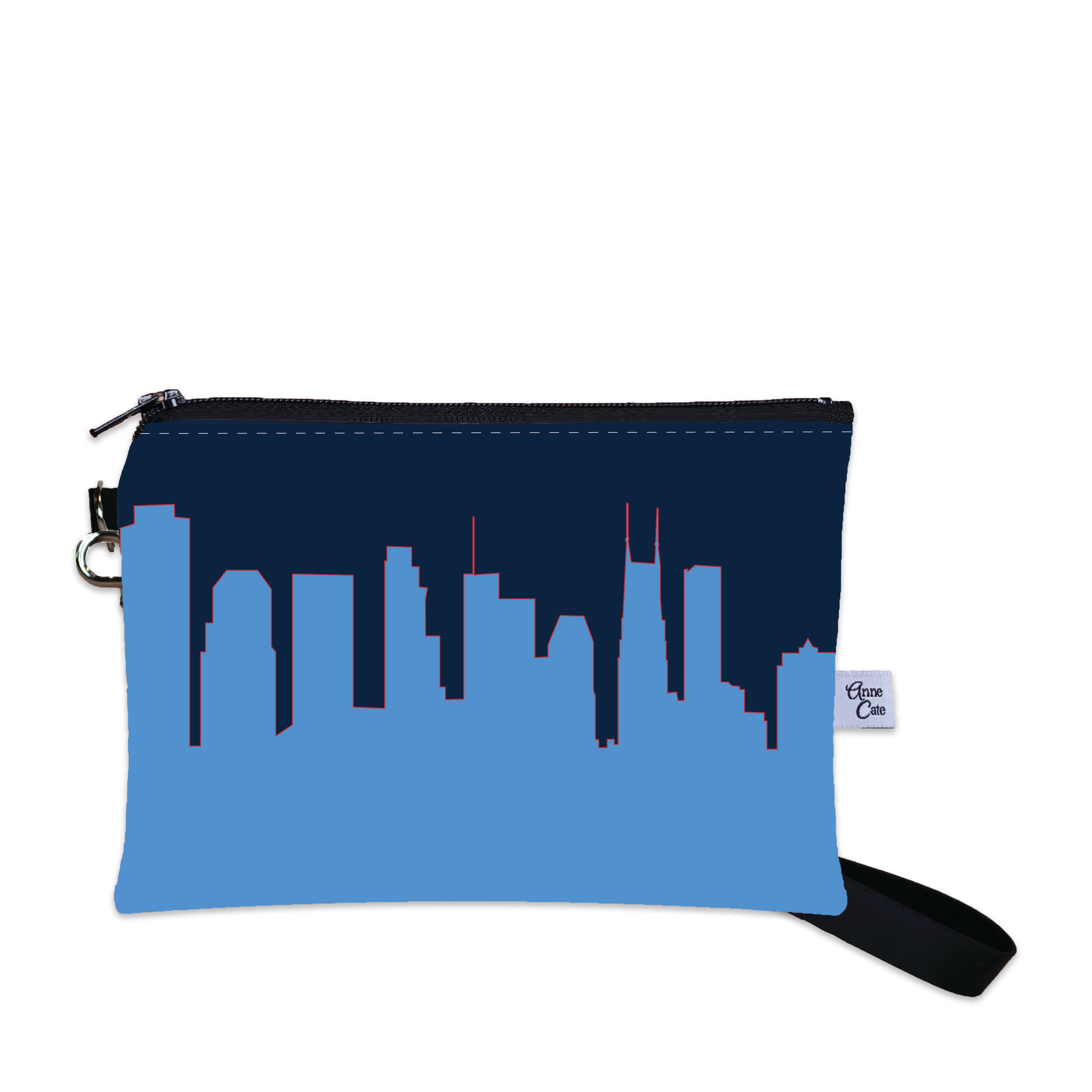 Football Stadium Skyline Game Day Wristlet