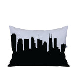 Nashville TN Skyline Lumbar Pillow