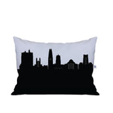 New Haven CT (Yale University) Skyline Lumbar Pillow