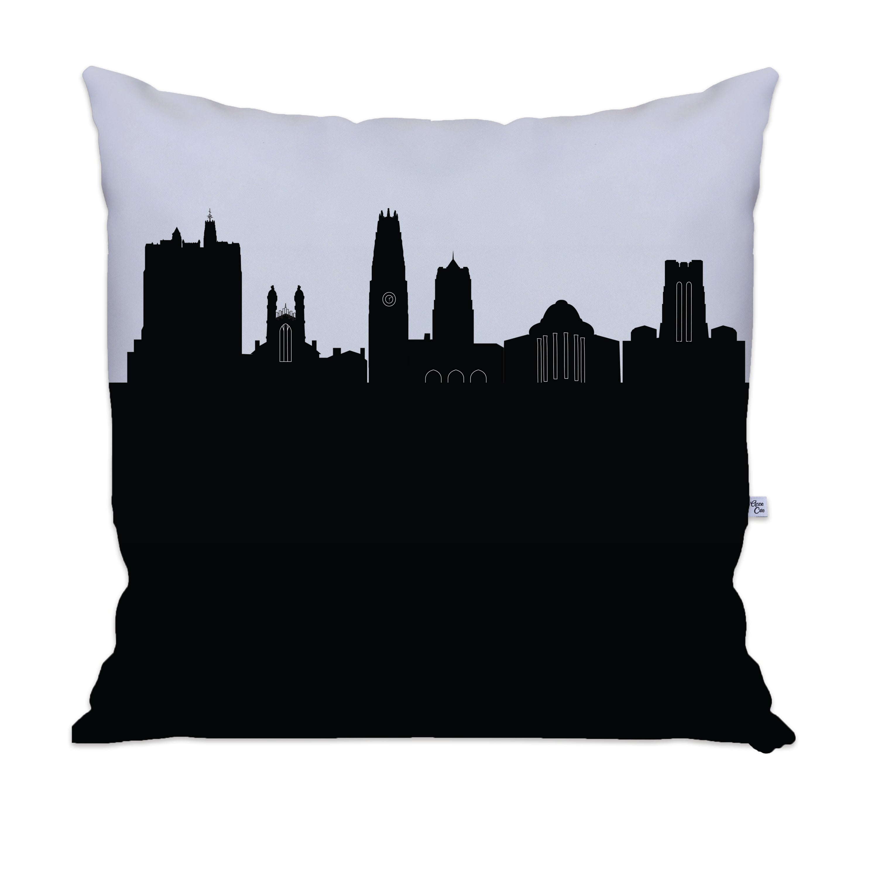 Skyline Large Throw Pillow