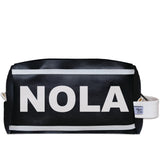 NOLA (New Orleans) City Abbreviation Travel Dopp Kit Toiletry Bag