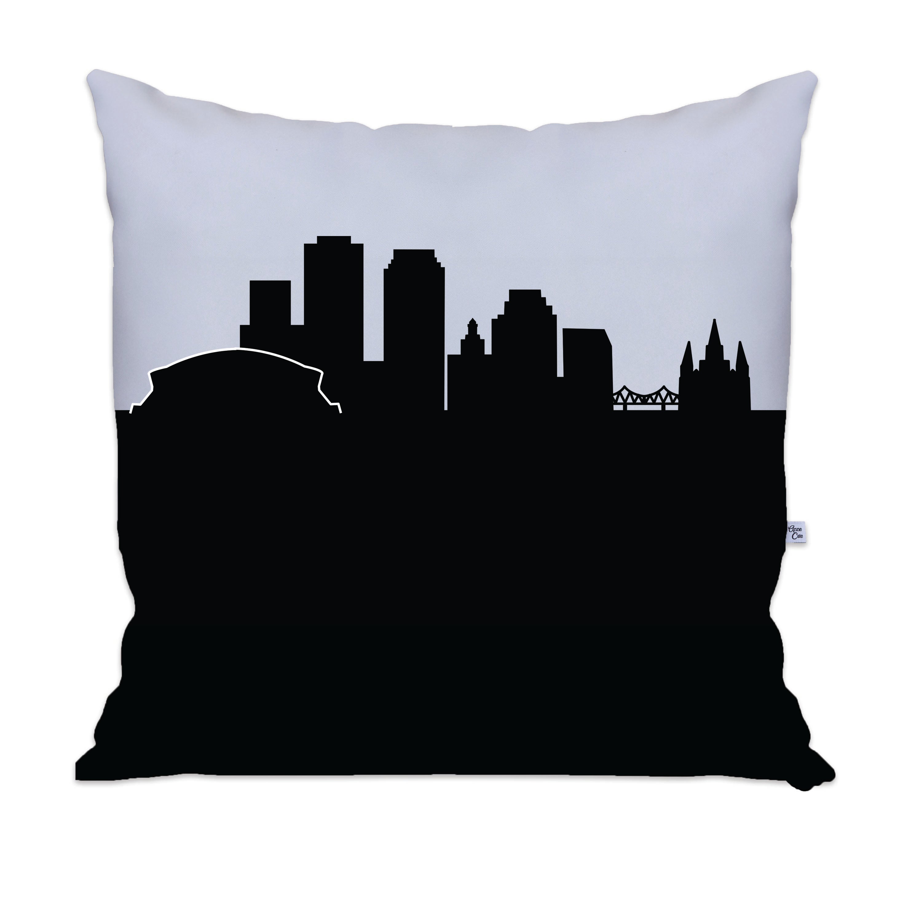 Skyline Large Throw Pillow