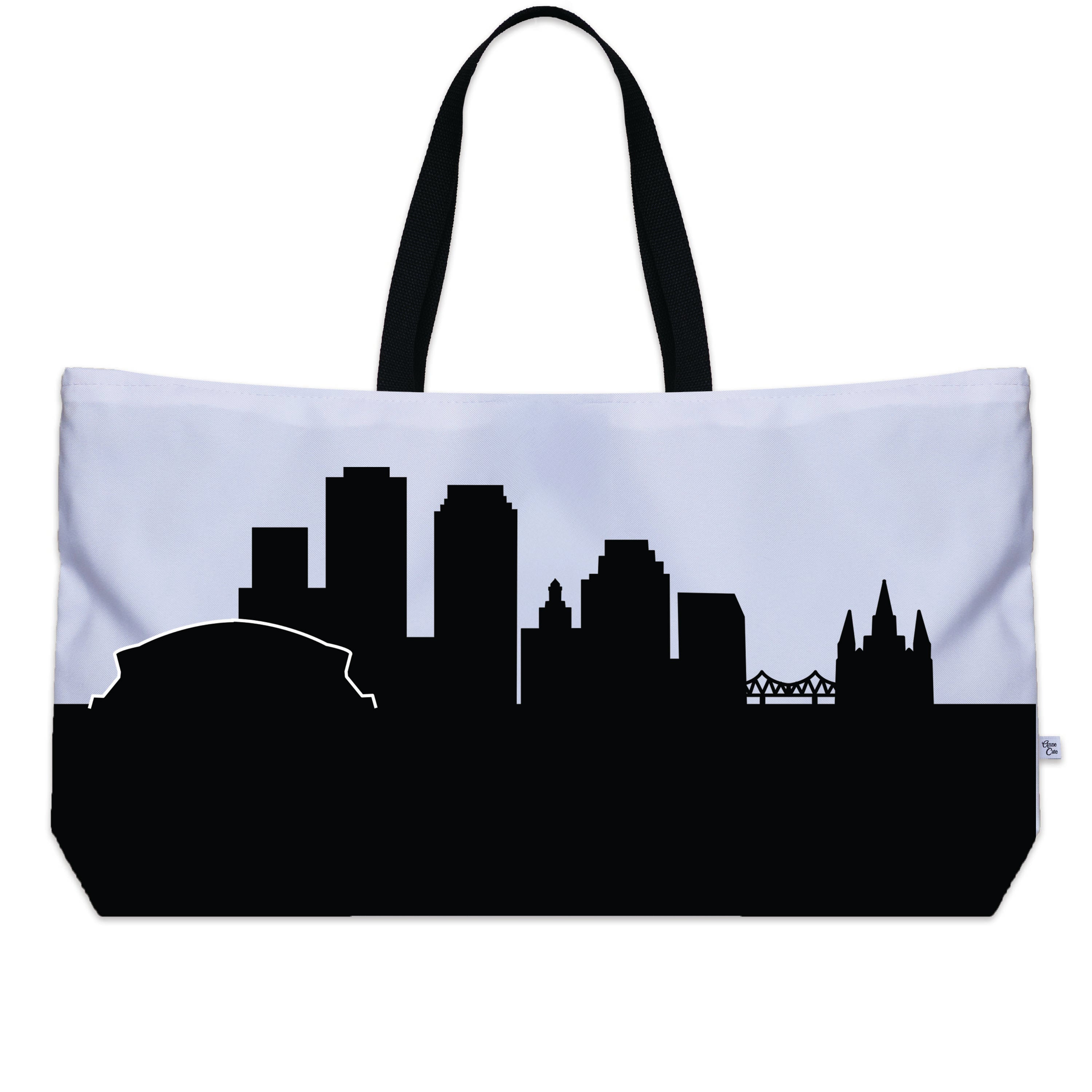 New Orleans LA Skyline Weekender Tote