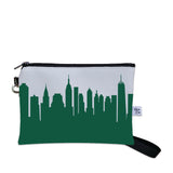 New York Jets Football Stadium Skyline Game Day Wristlet