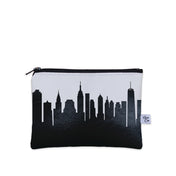 New York City NY Skyline Vegan Leather Mini Wallet