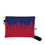 New York Giants Football Stadium Skyline Game Day Wristlet