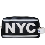 NYC (New York City) City Abbreviation Travel Dopp Kit Toiletry Bag-Anne Cate