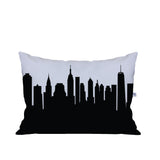 New York City NY Skyline Lumbar Pillow