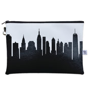 New York City NY Skyline Wristlet Clutch Purse