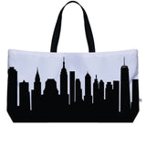 New York City NY Skyline Weekender Tote