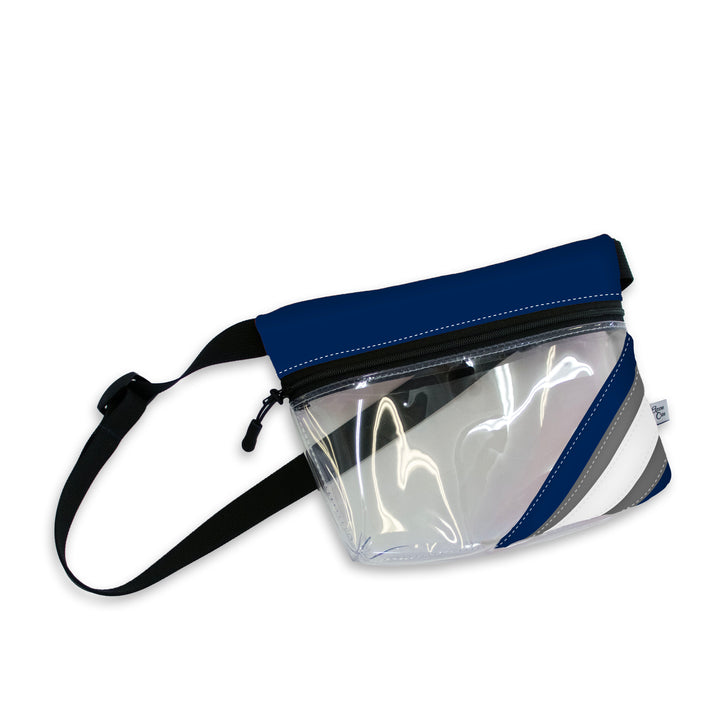 Penn State University Clear Stripe Game Day Fanny Pack