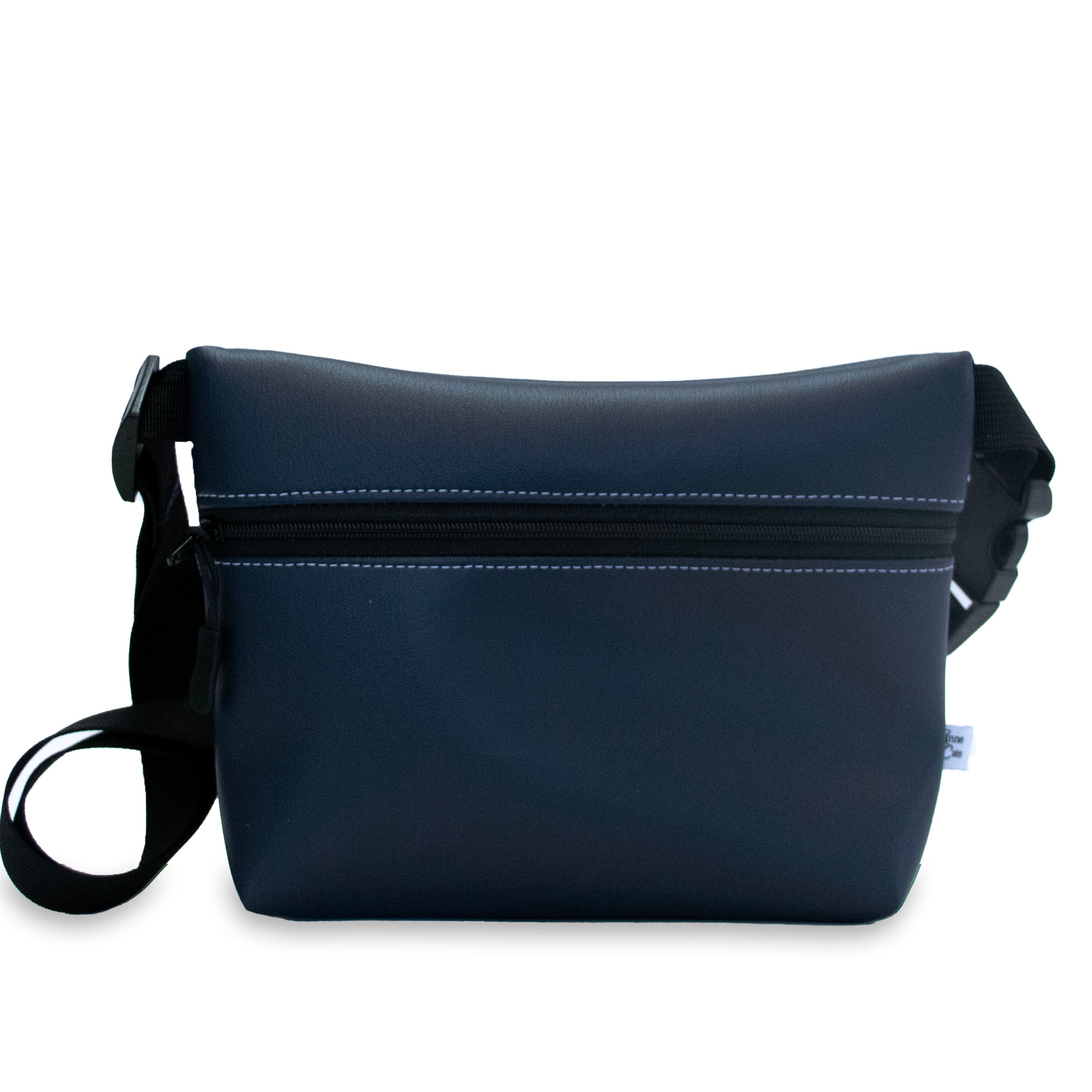 Navy Belt Bag Fanny Pack-Anne Cate