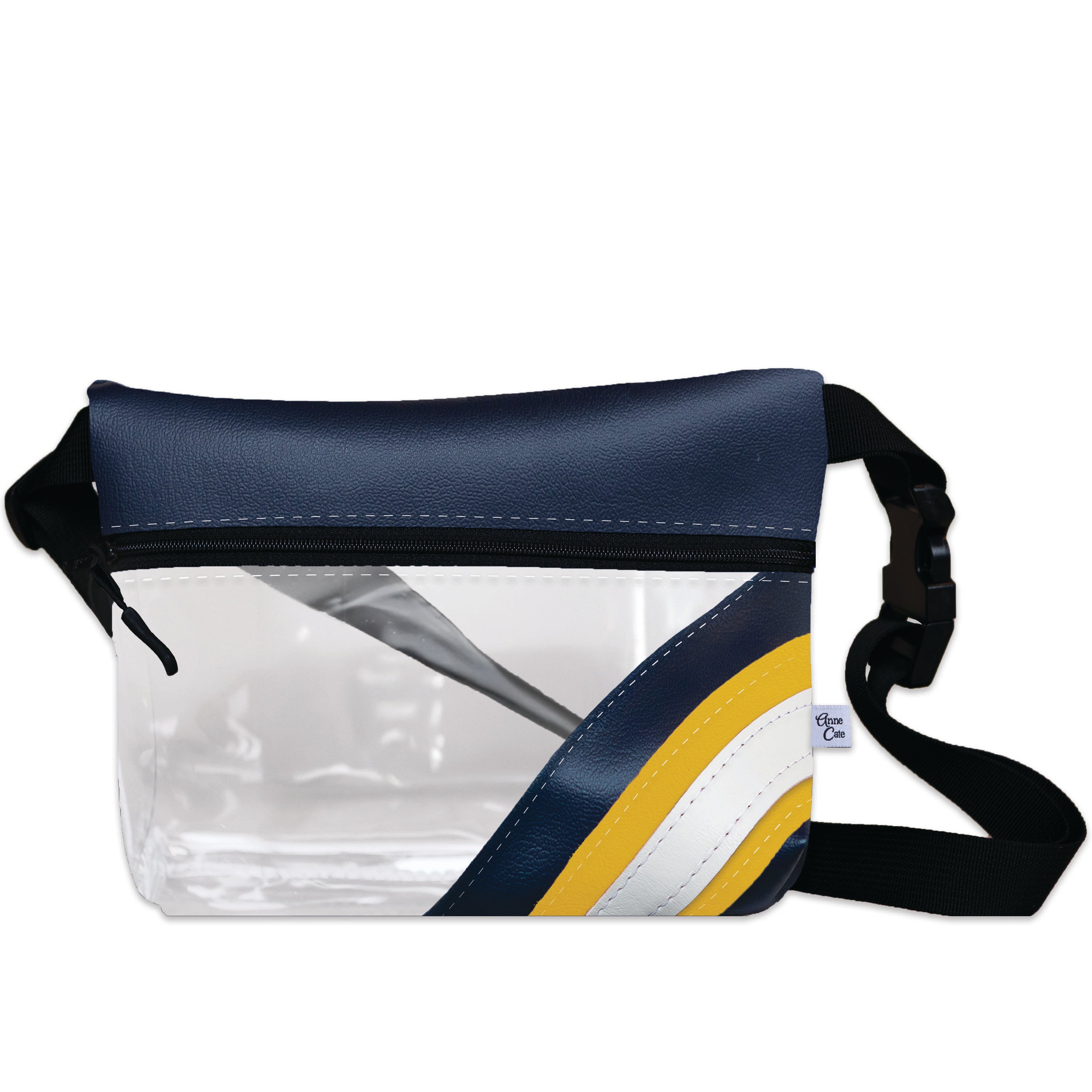 Denver Nuggets Basketball Arena Clear Stripe Game Day Fanny Pack