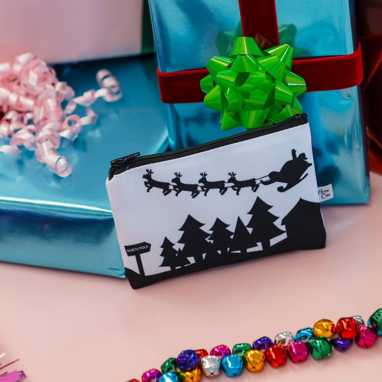 City Skyline Silhouette Canvas Coin Purse - Anne Cate - Gifts for Her