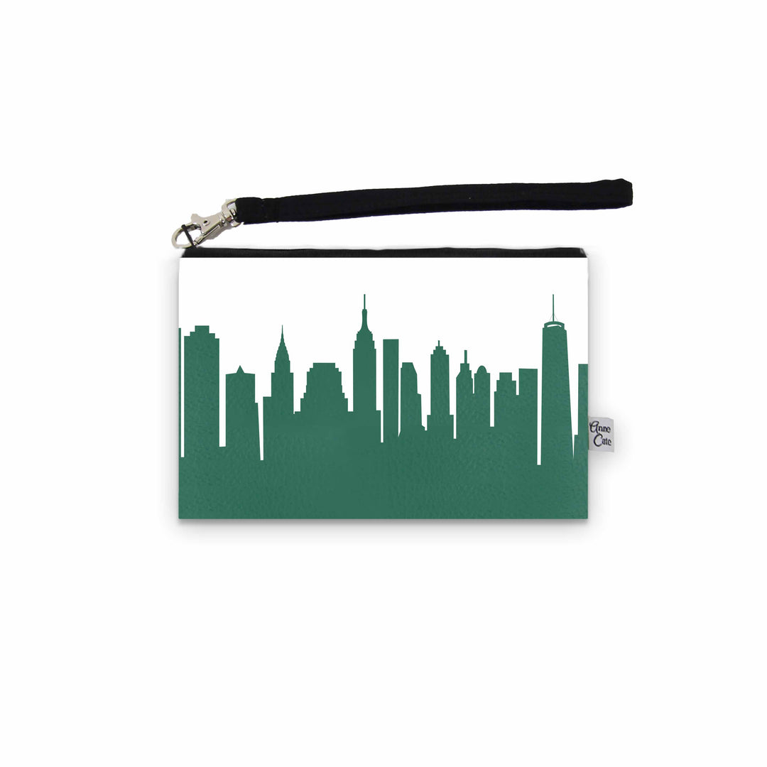 New York City NY Skyline Game Day Wristlet - Stadium Approved