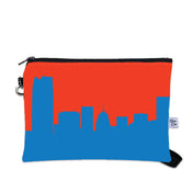 Oklahoma City Thunder Basketball Arena Skyline Game Day Wristlet