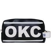 OKC (Oklahoma City) City Abbreviation Travel Dopp Kit Toiletry Bag-Anne Cate