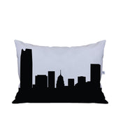 Oklahoma City OK Skyline Lumbar Pillow