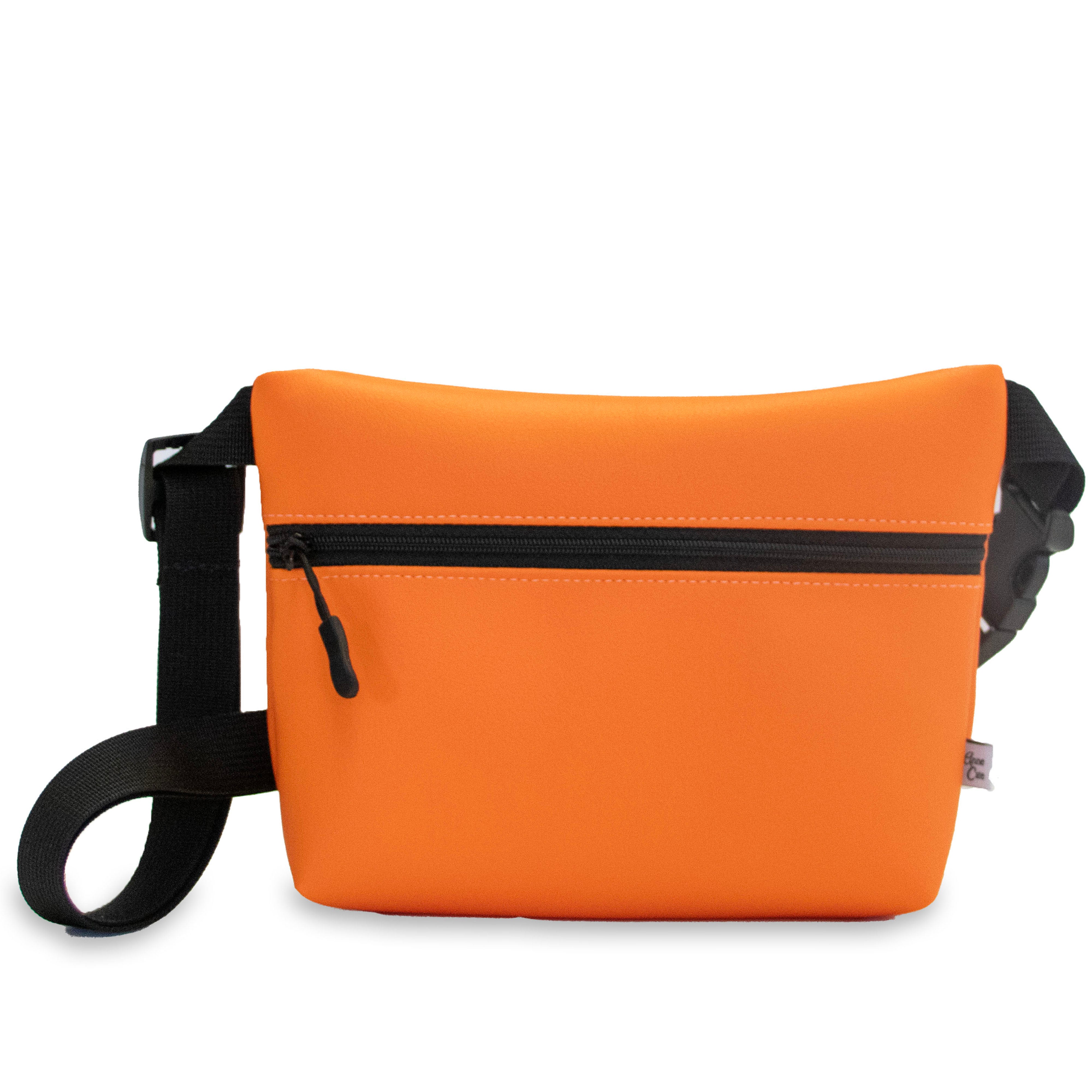 Orange Belt Bag Fanny Pack-Anne Cate