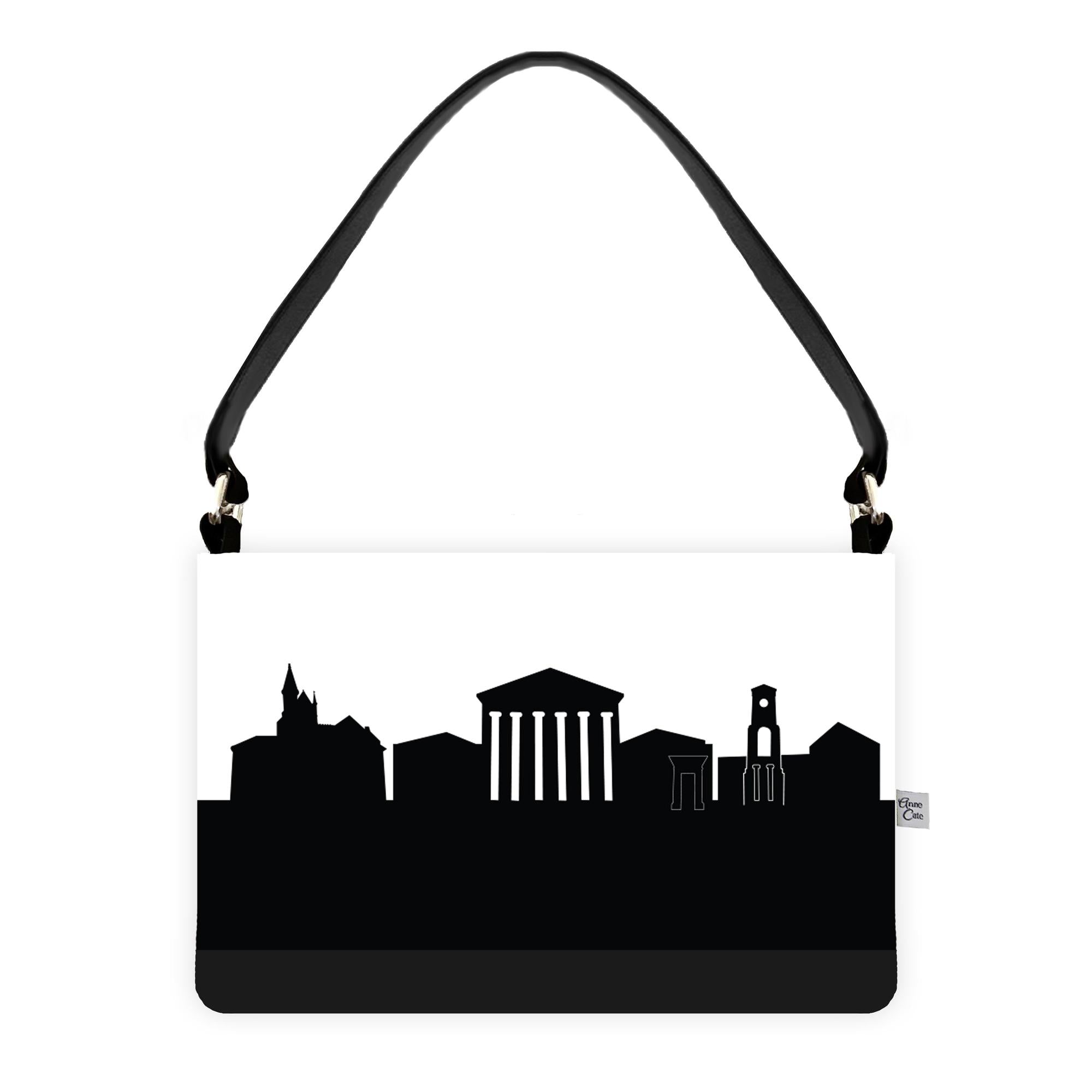 Oxford MS (University of Mississippi) Skyline Signature Handbag-Anne Cate