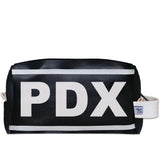 PDX (Portland) City Abbreviation Travel Dopp Kit Toiletry Bag