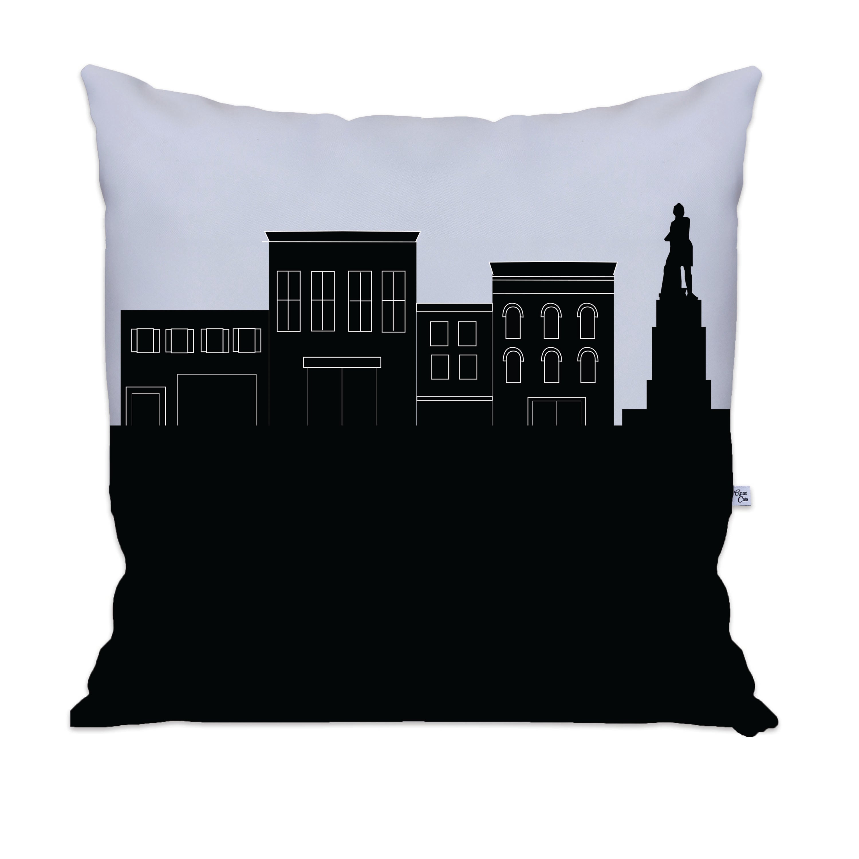 Skyline Large Throw Pillow