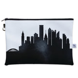 Pittsburgh PA Skyline Wristlet Clutch Purse