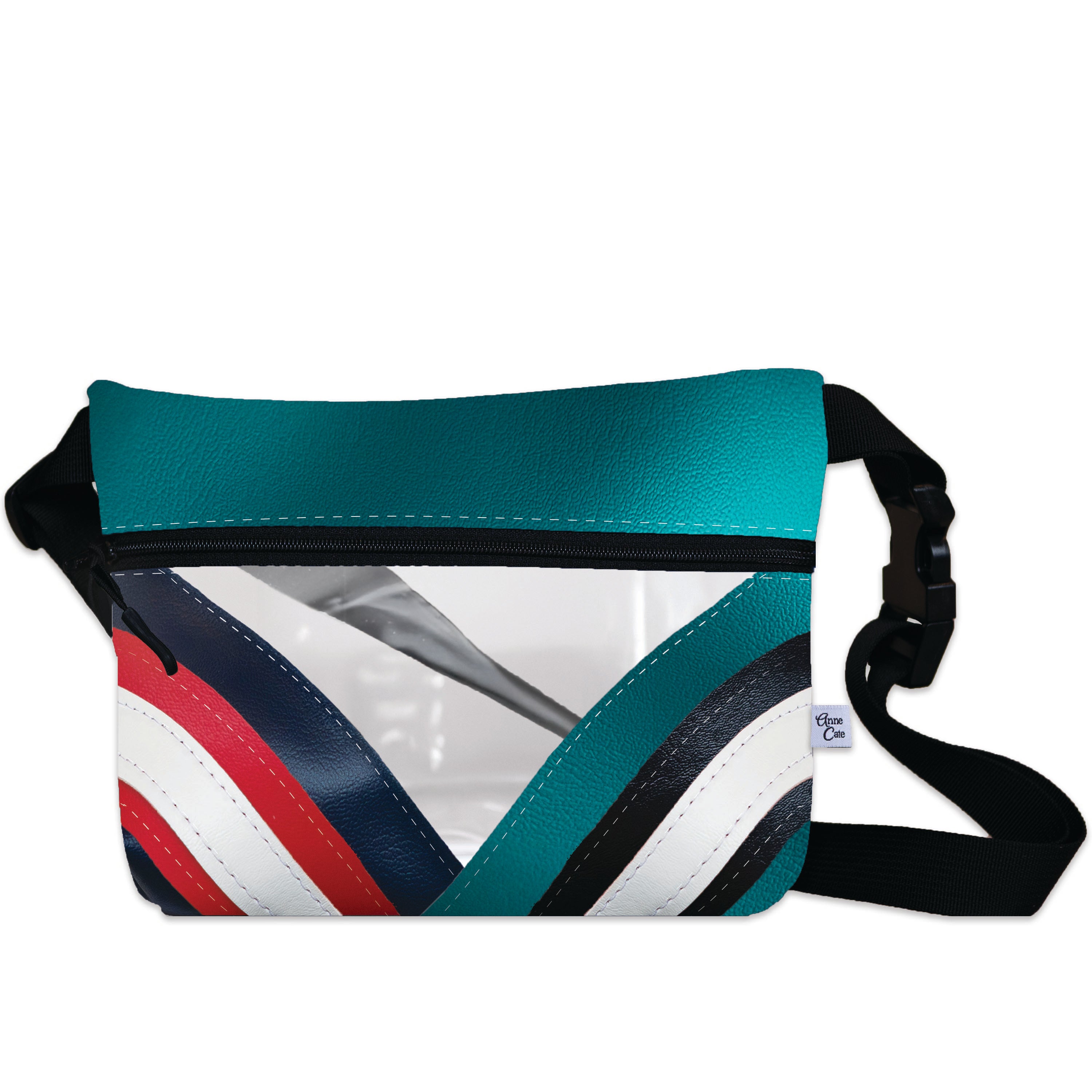 City League Clear Stripe Game Day Fanny Pack