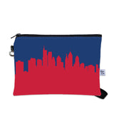 Philadelphia 76ers Basketball Arena Skyline Game Day Wristlet
