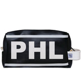PHL (Philadelphia) City Abbreviation Travel Dopp Kit Toiletry Bag