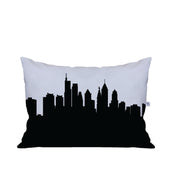 Philadelphia PA Skyline Lumbar Pillow