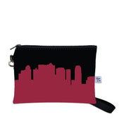 Football Stadium Skyline Game Day Wristlet