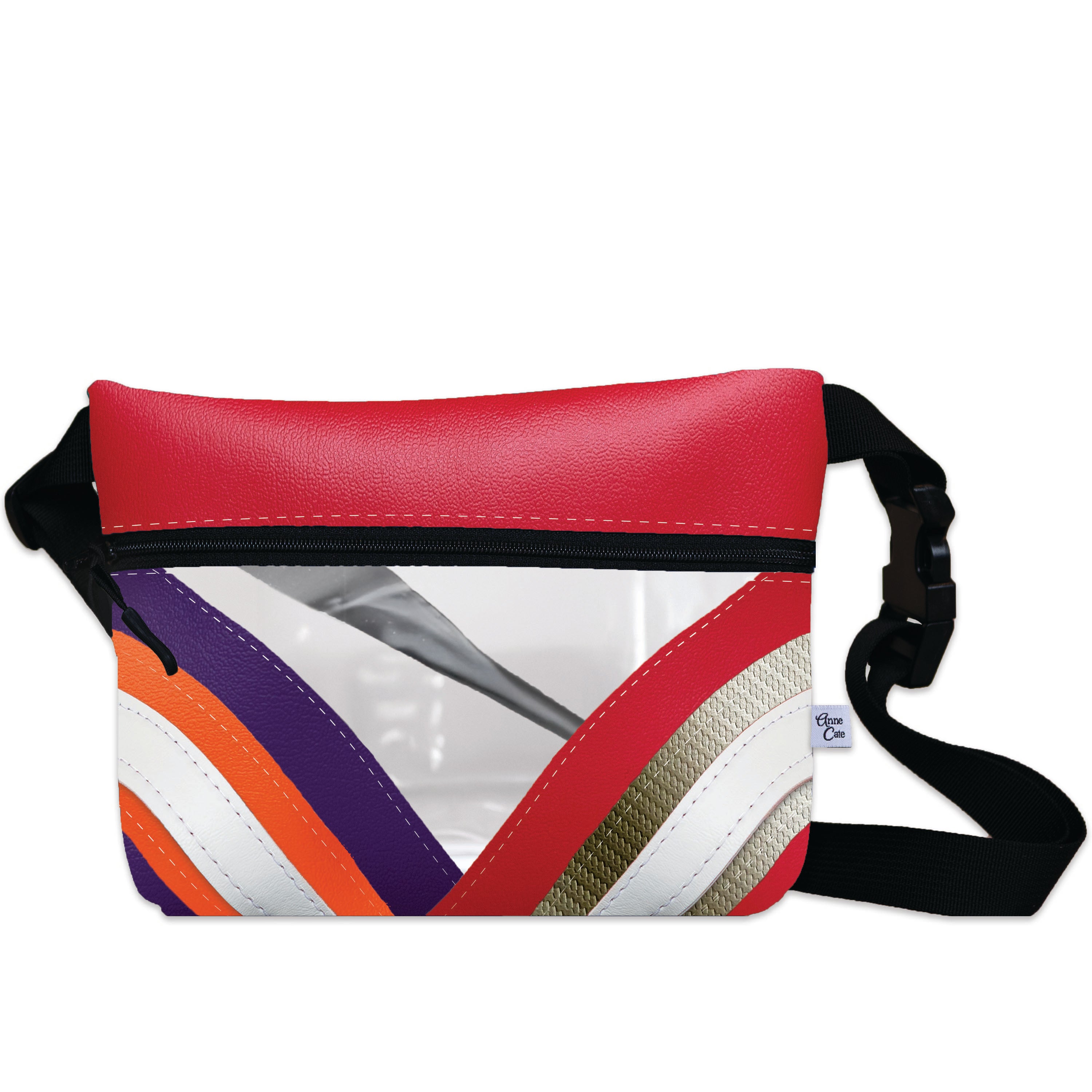 City League Clear Stripe Game Day Fanny Pack
