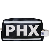 PHX (Phoenix) City Abbreviation Travel Dopp Kit Toiletry Bag