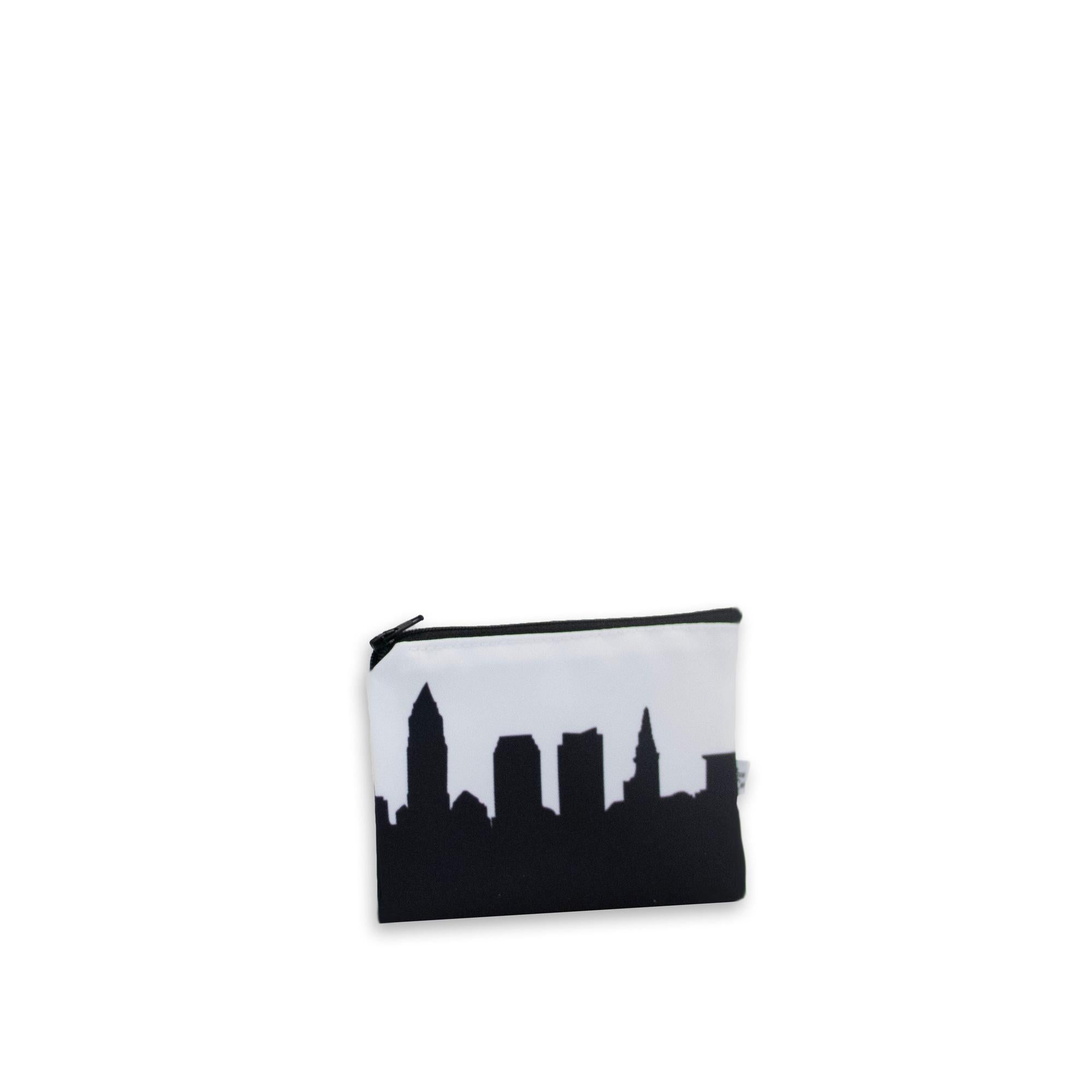 City Skyline Silhouette Canvas Coin Purse - Anne Cate - Gifts for Her