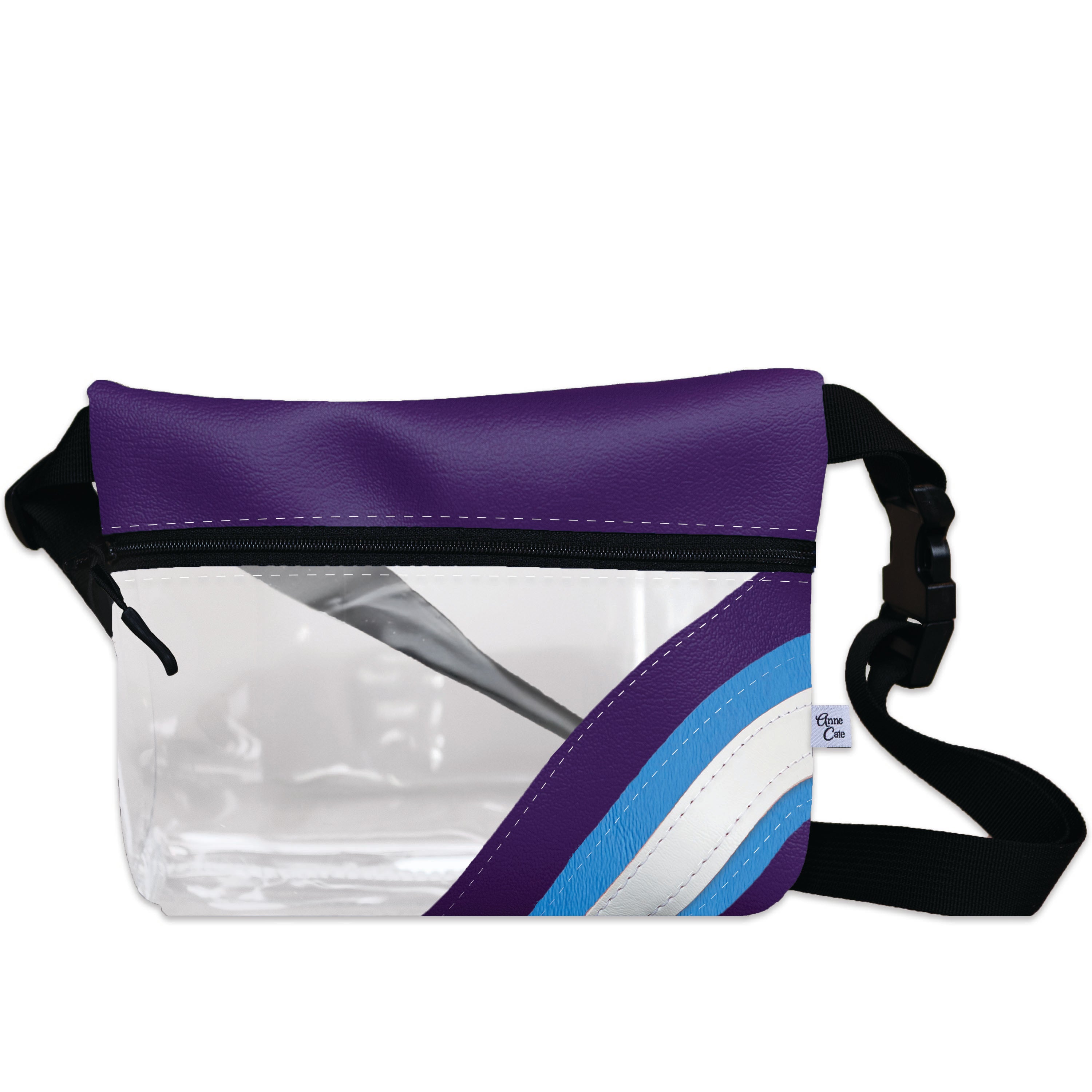 Basketball Arena Clear Stripe Game Day Fanny Pack