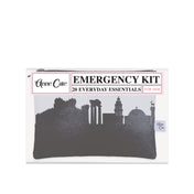 Rhodes Greece Skyline Mini Wallet Emergency Kit - For Her