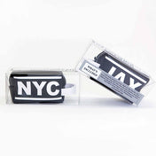 City Abbreviation Keychain Pouch - Anne Cate - Golf Bag, Airpods Case, Gifts for Him