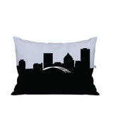 Rochester NY Skyline Lumbar Pillow
