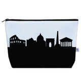 Rome Italy Skyline Cosmetic Makeup Bag